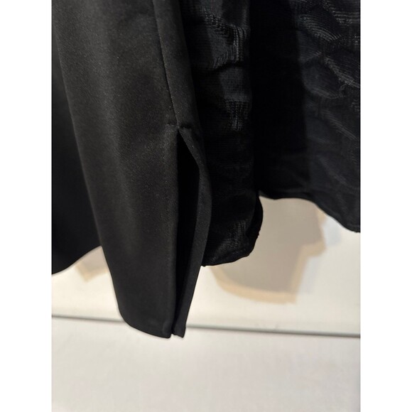 ASILIO PLAY LOUD BLACK RUFFLED BELL SLEEVES size 6 NEW - Picture 7 of 9